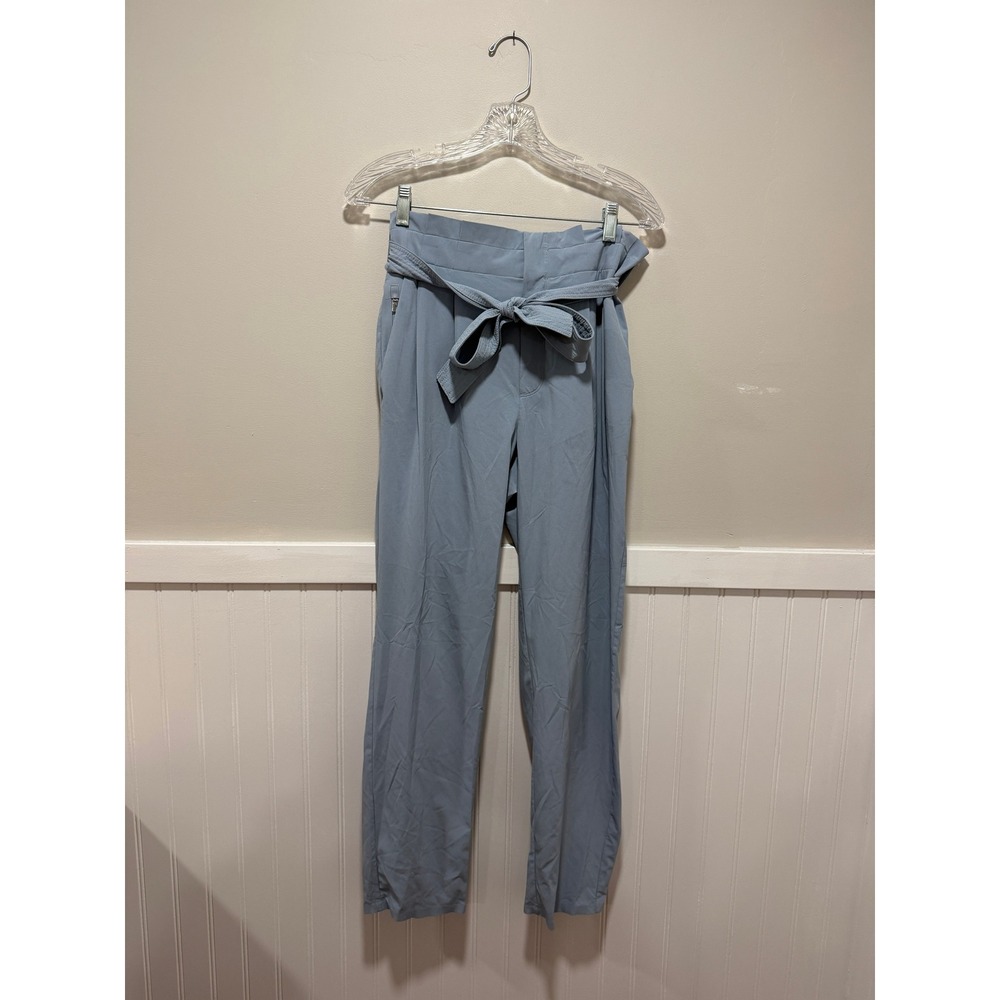 Athleta Skyline Pant II Light Blue Business Casual Women Size 6